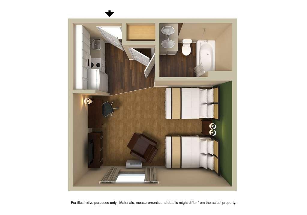 Extended Stay America Suites - Chesapeake - Greenbrier Circle Rum bild